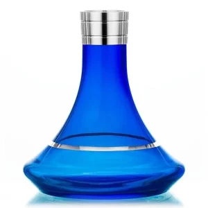 Aladin Shisha MVP 360 Ersatzglas Blau mit Ring