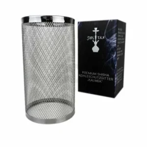 Sultan Shisha – Kohleschutzgitter KALMEK V2A Gun Metal