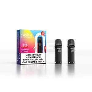 SKE – Crystal 800 Pro – Prefilled Pod – 20mg – 2er Paket – Crystal Storm