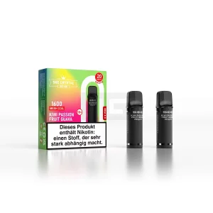 SKE – Crystal 800 Pro – Prefilled Pod – 20mg – 2er Paket – Kiwi Passion Fruit Guava