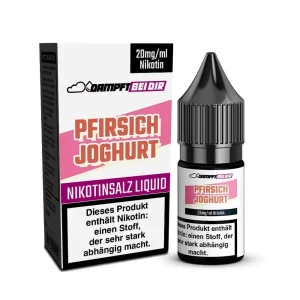 dampftbeidir 10ml Nikotinsalz Liquid – Pfirsich Joghurt