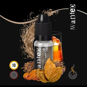 WANTED Overdosed Butterscotch Tabak Nikotinsalz-Liquid – 10 ml