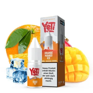 YETI YETI SUMMIT Orange Mango Ice Nikotinsalz Liquid 10 ml – Fruchtig & Erfrischend