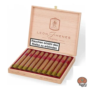 León Jimenes Cristal Tube Zigarren, Dominikanische Republik, 10er Kiste