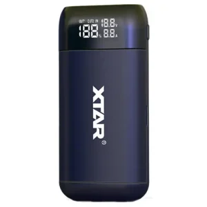 Zubehör: Xtar PB2S Ladegerät / Powerbank für 21700 3,6V -3,7V Li-Ionen Akkus