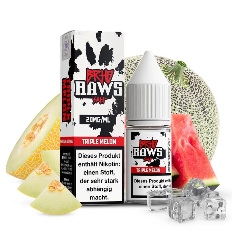 BRHD RAWS – Tripple Melon Nikotinsalz – Bild 2
