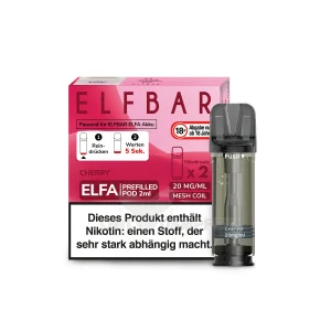 ELFBAR Pod Cherry Candy Elfa Pod 2er Pack 20 mg