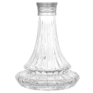 Aladin Shisha Alux – M8 – Ersatzglas Silber