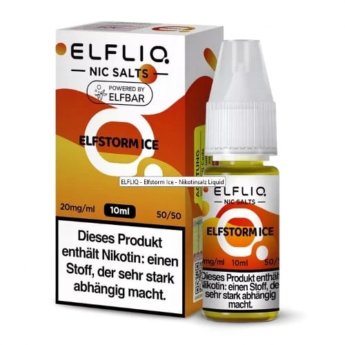E-Liquid Nikotinsalz ELFBAR Elfliq Elfstorm Ice 20mg – Bild 2