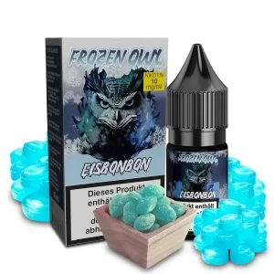 Frozen OWL Nikotinsalz Liquid – Eisbonbon 10ml