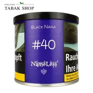Nameless Black Nana Nr.40 Shisha Tabak (200g)