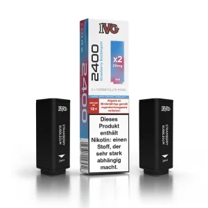 IVG 2400 – Pods – Strawberry Bubblegum – 2x 2ml – 20mg/ml