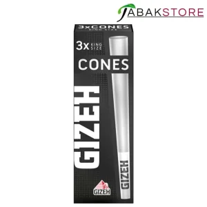 Gizeh Cones Black | King Size | 3er Pack