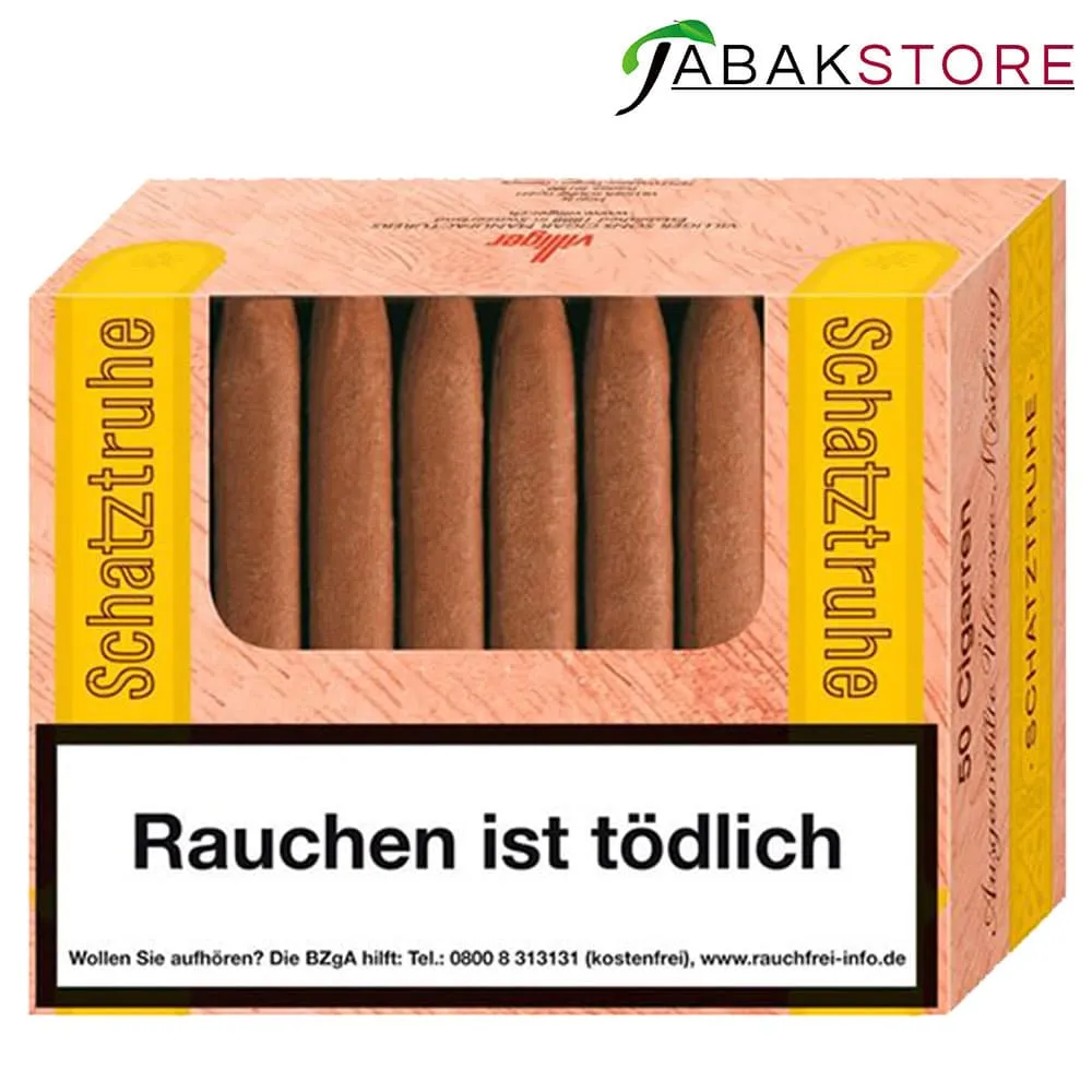 Villiger Zigarillos | Schatztruhe | 50x Zigarillos