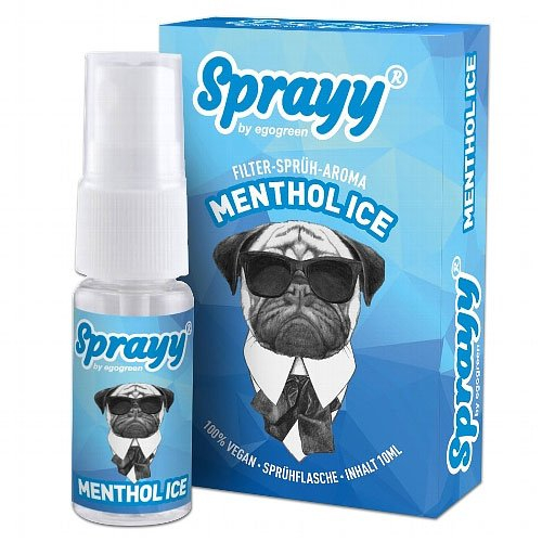 Aroma Sprayy Egogreen Menthol Ice 10ml – Bild 2