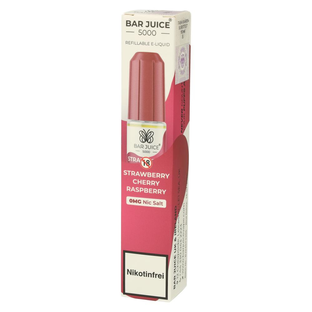 Bar Juice 5000 Nic Salt Liquid Strawberry Cherry Raspberry 0mg – Bild 2