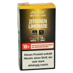 Avoria Nikotinsalz Liquid Zitronen Limonade 20mg