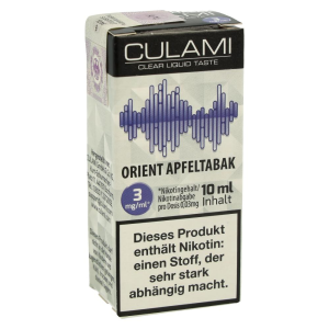 Culami Liquid Orient Apfeltabak 3mg