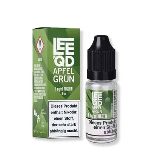 LEEQD Fruit Apfel 10ml 6mg Liquid – Bild 2