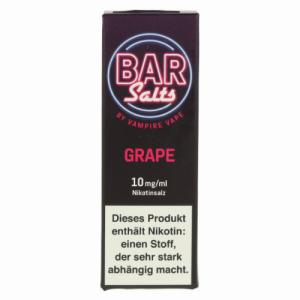 Vampire Vape Bar Salts Grape Nikotinsalz Liquid 10mg