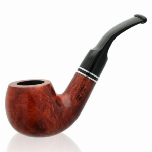 Aldo Velani Pfeife Rot-Braun Glatt 02